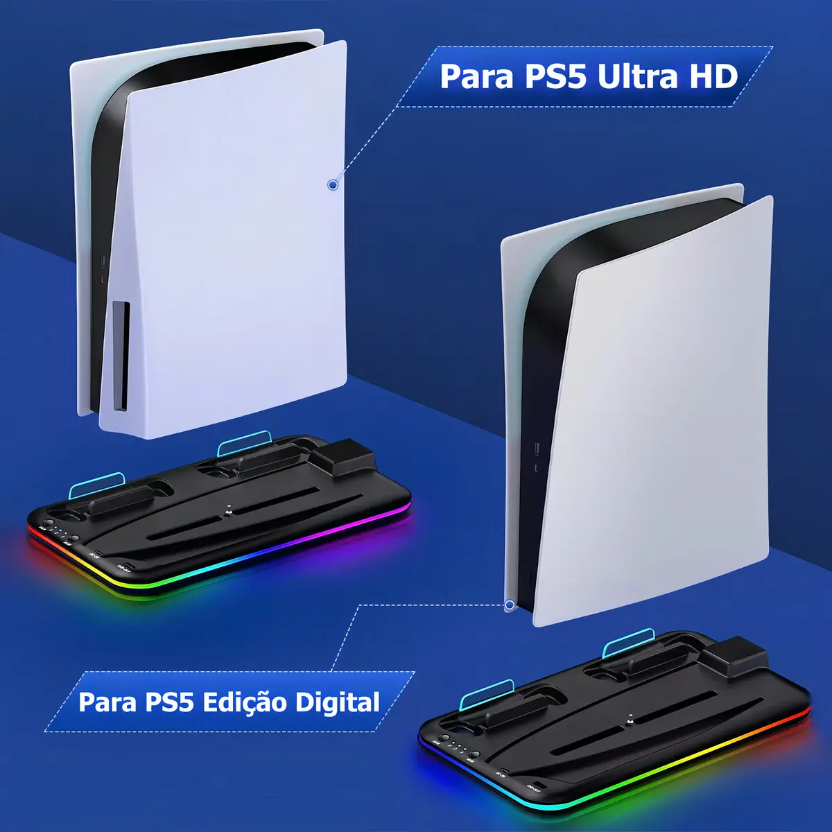Base de carregamento para PS5 — foto 1